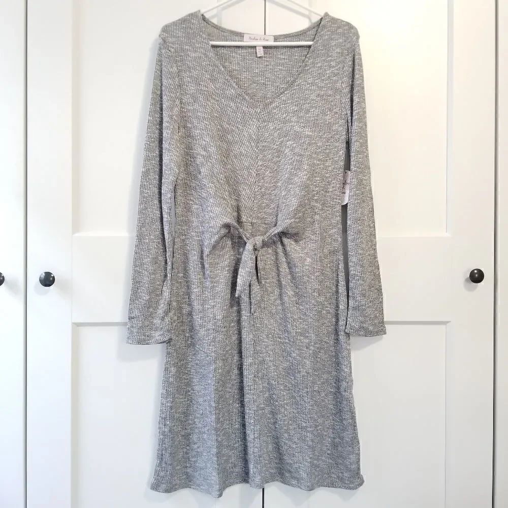 Harlow and rose tie-waist midi dress